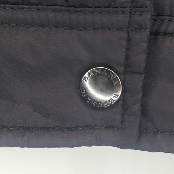 NWOT Banana Republic quilted jacket in brown large - Picture 8 of 16